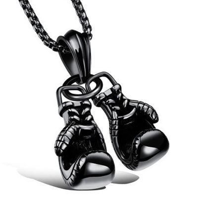 Mini Boxing Gloves Necklace