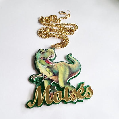 Custom Sports or Cartoon Pendant Necklace