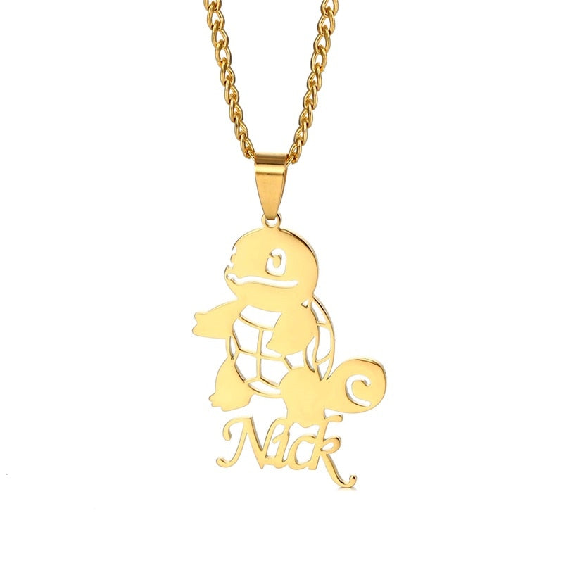 Custom Silhouette Character Necklace