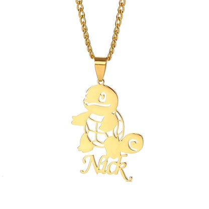 Custom Silhouette Character Necklace