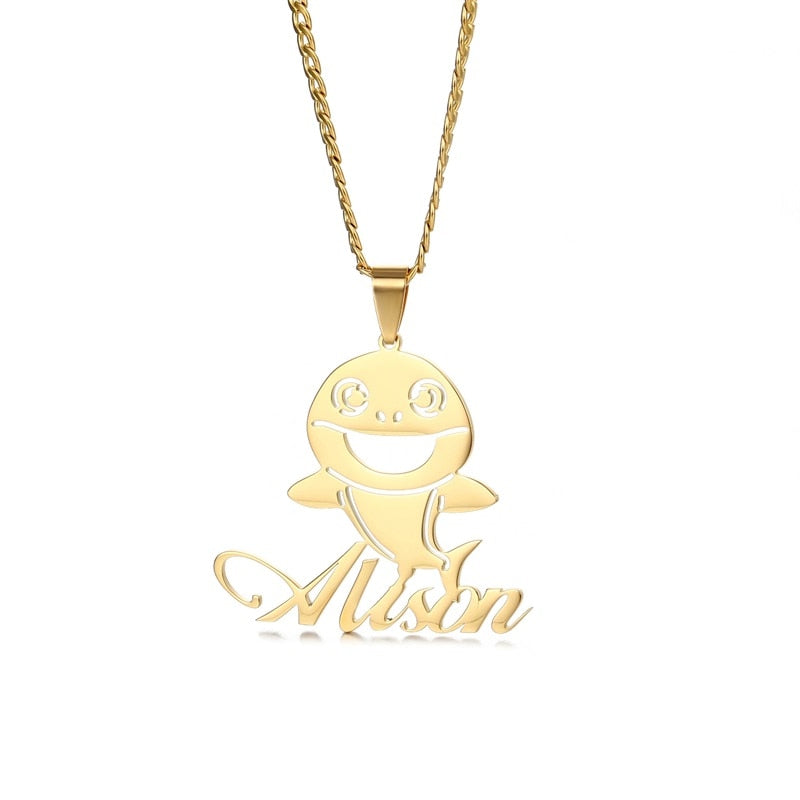 Custom Silhouette Character Necklace