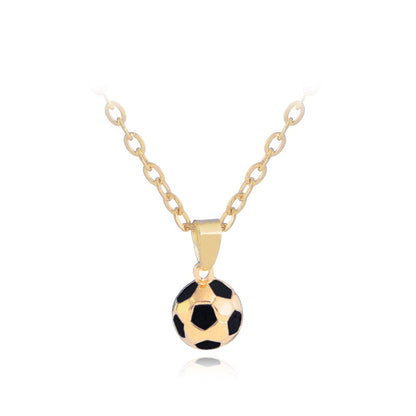 American Soccer Charm Pendant