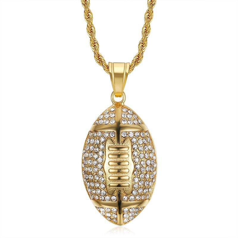 American Football Necklace