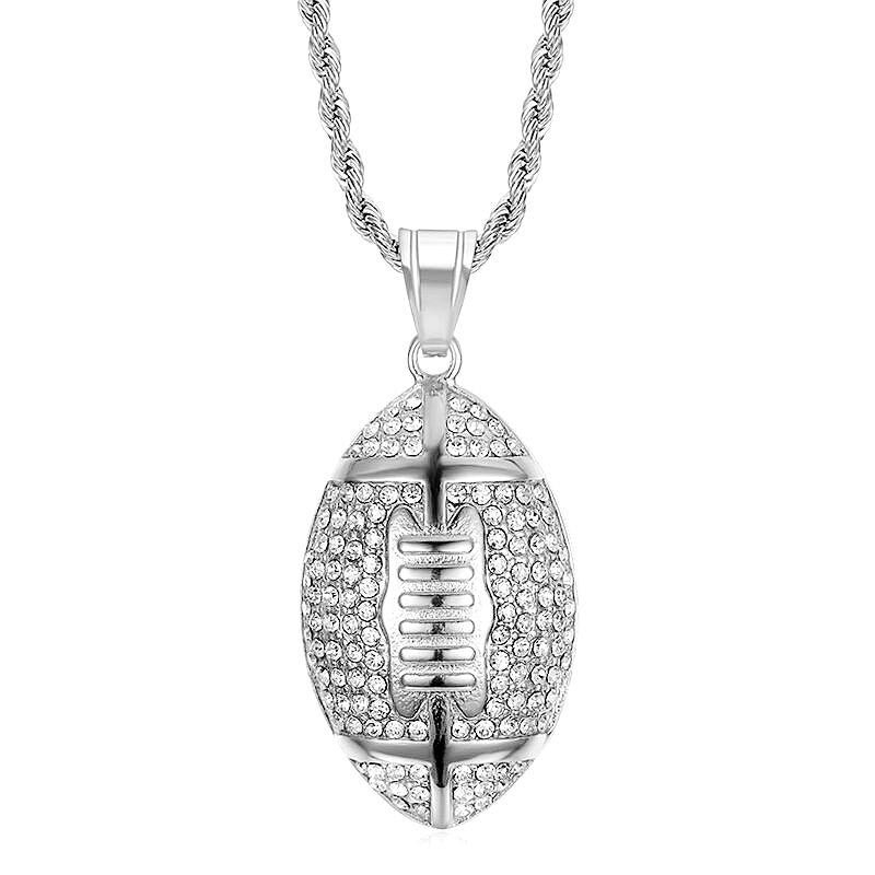 American Football Necklace