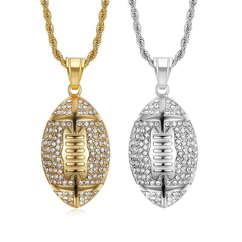 American Football Necklace