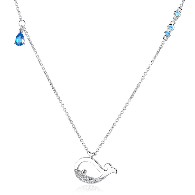 Whale Charm Necklace