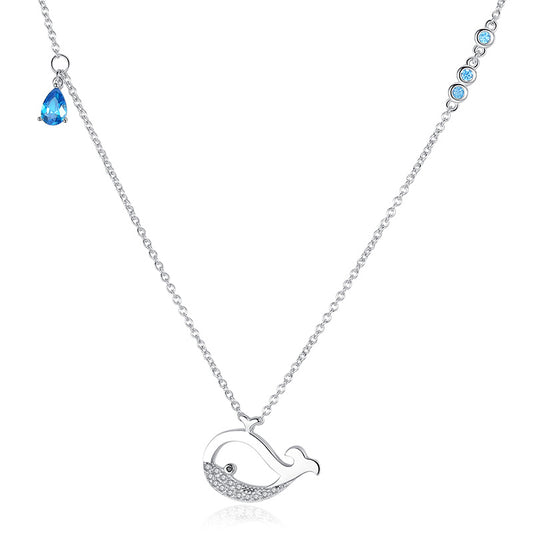 Whale Charm Necklace