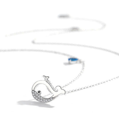 Whale Charm Necklace