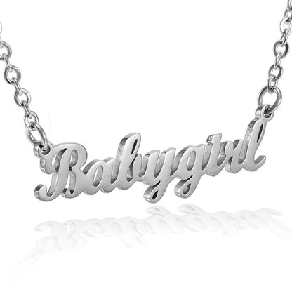 Personalized Cursive Name Necklace