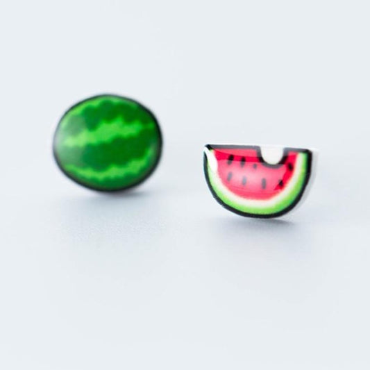 Watermelon Stud Earrings