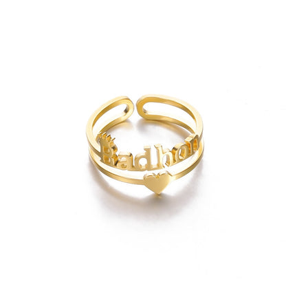 Bella Name Ring