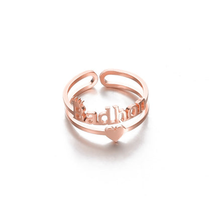 Bella Name Ring